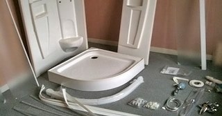 Установка душевой кабины Темрюк, цена от 2967 руб.
